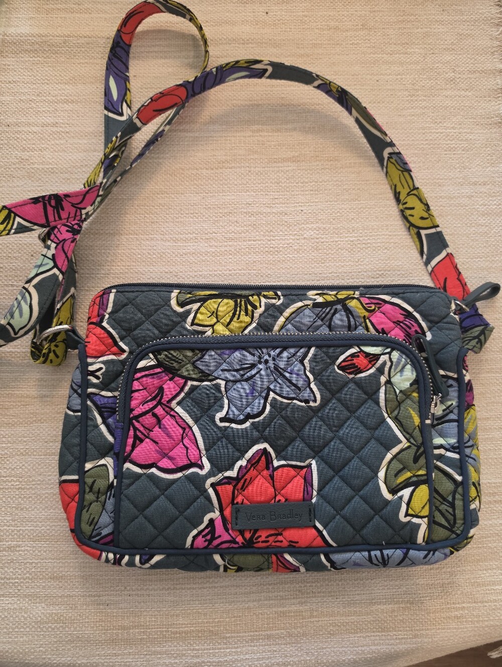 Vera Bradley Falling Flowers Crossbody
